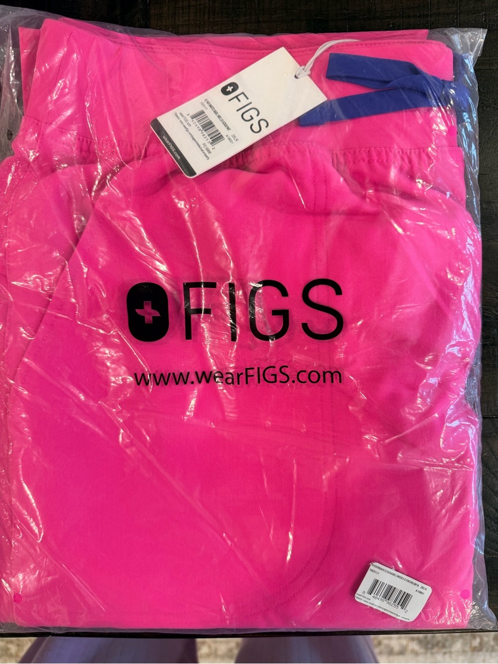 2XL FIGS scrubs high waisted wide leg Isabel pants
